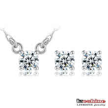 Factory Simple Austrian Crystal Jewelry Sets (CST0007-B)
